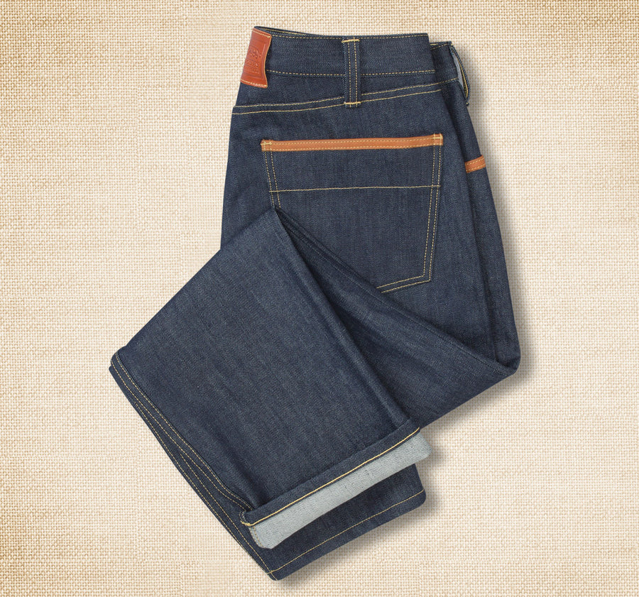 1968 Cone Denim Six-Pocket Jean  Made In The USA Mens Vintage Denim Jeans  –