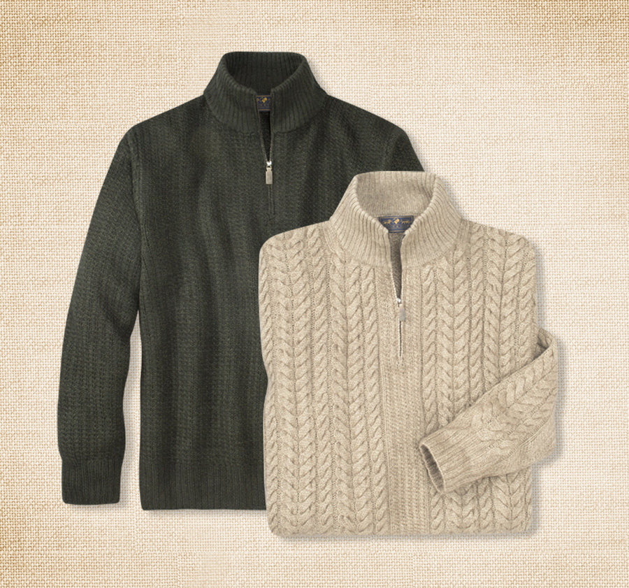 Hand-Knit Muskox Sweater - avedoncolbystore.com