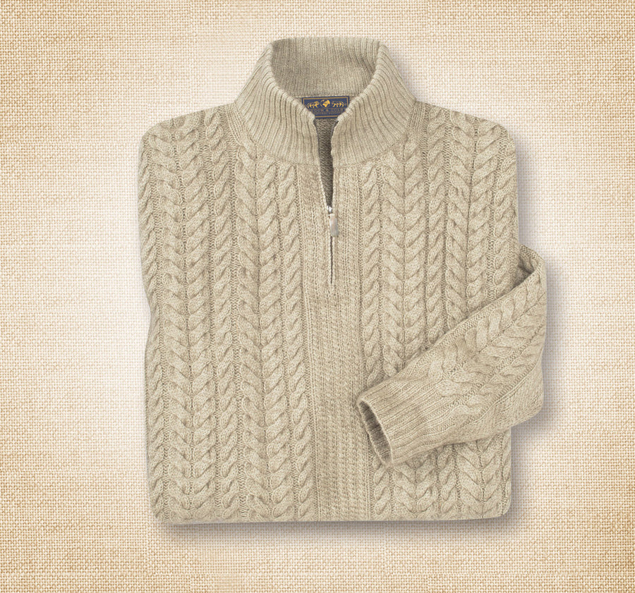 Hand-Knit Muskox Sweater - avedoncolbystore.com